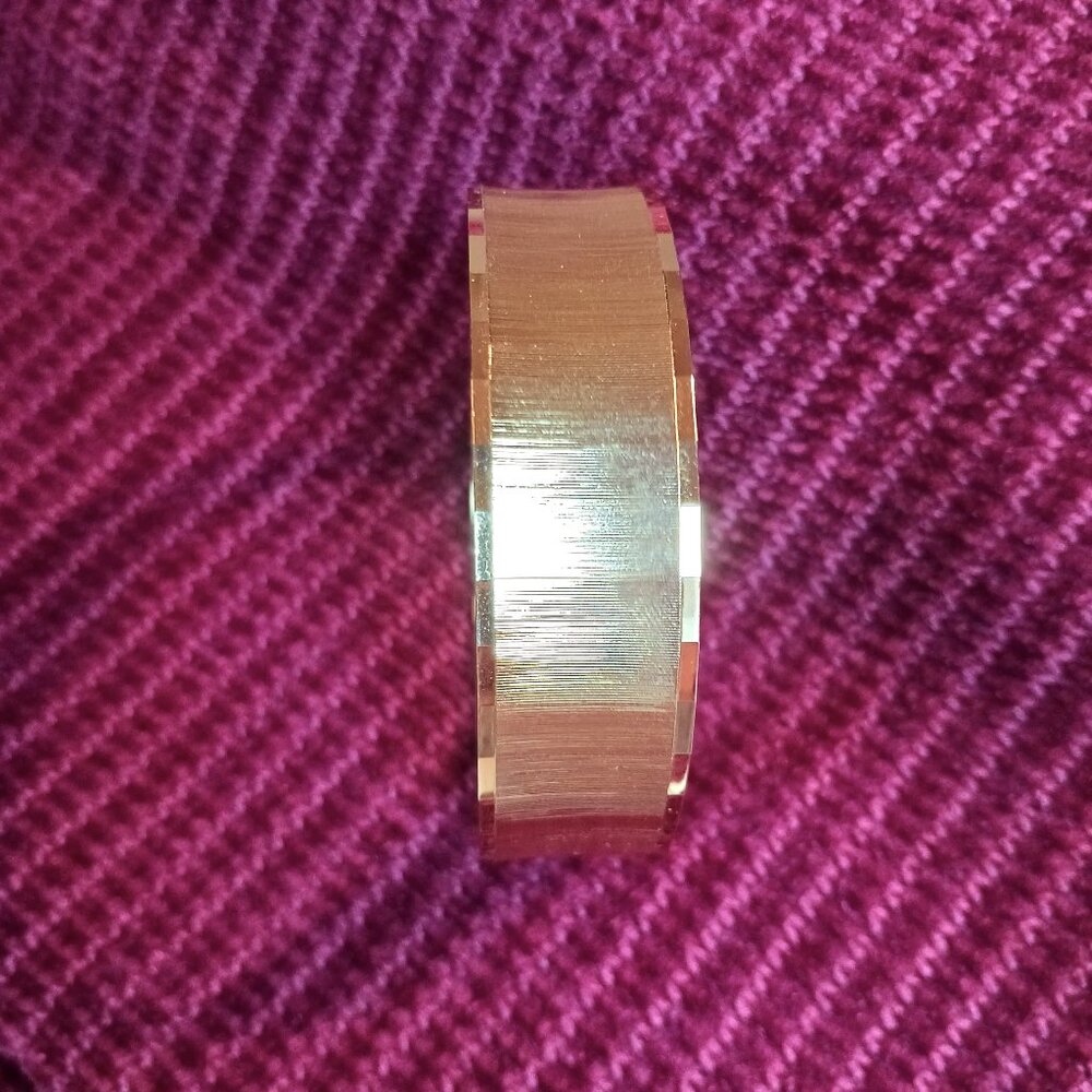 Vintage Monet Brilliant Gold Tone Brushed Texture Bangle Bracelet